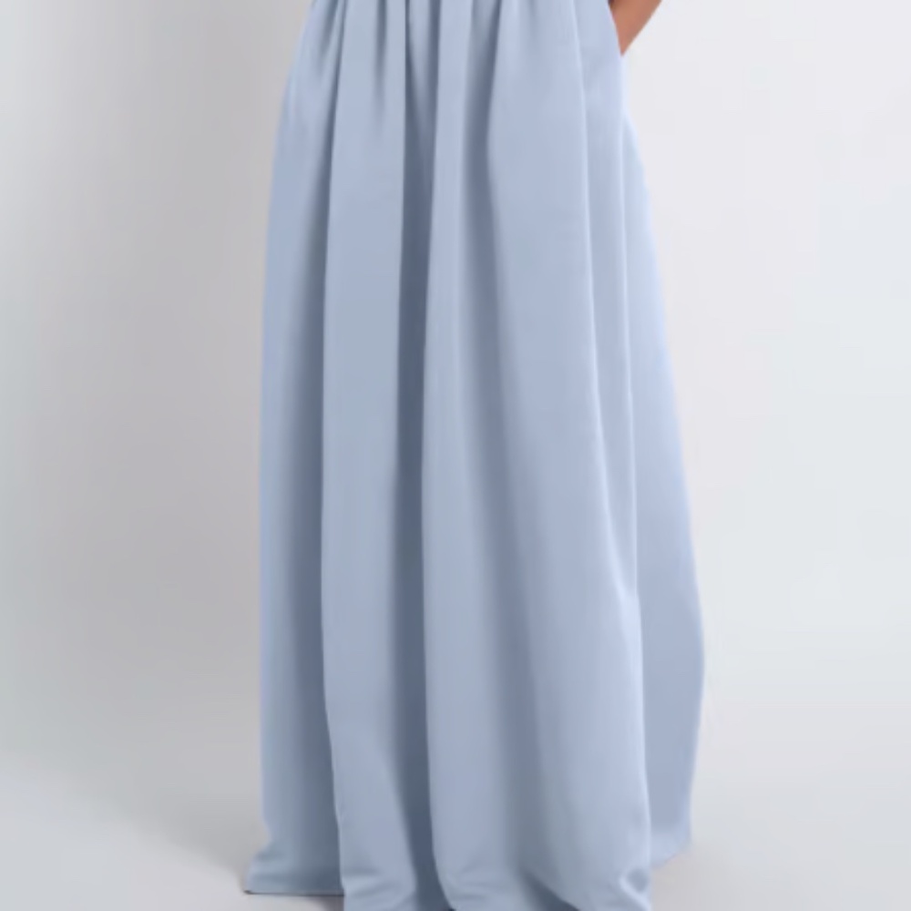 Fabric Yardage Jenny Yoo Luxe Faille Whisper Blue 2 Yards